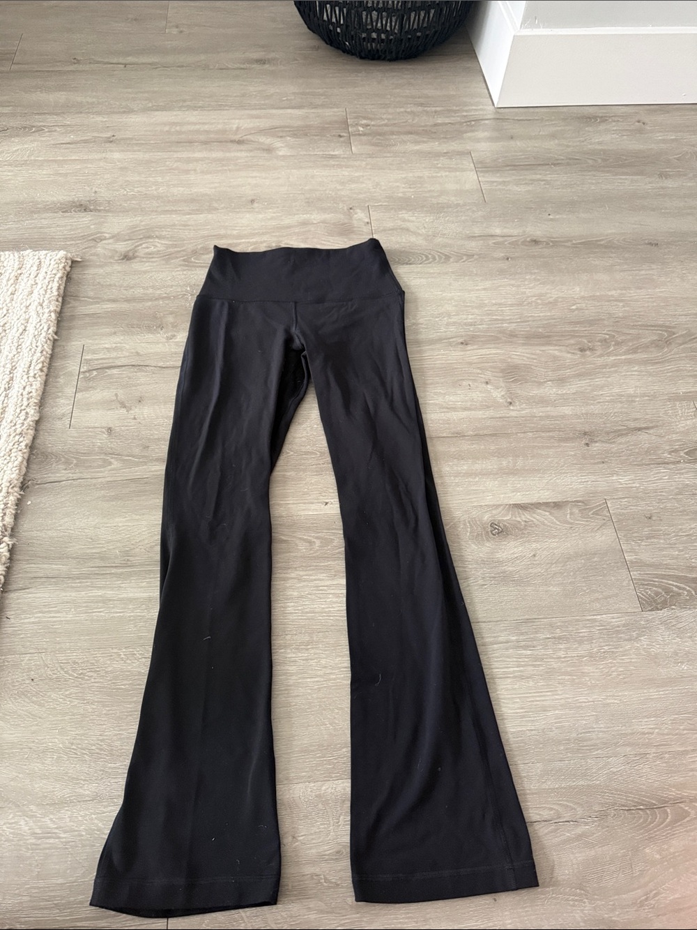 lululemon athletica Black Flared Leggings